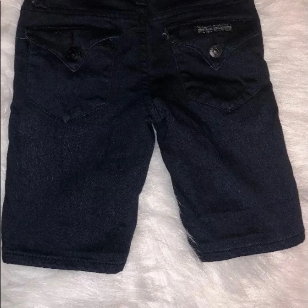 Hudson Girls Dark Denim Bermuda Shorts Size 4 - Picture 5 of 5